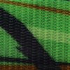 Outdoor Dog Supply's 1" Wide Pattern D Ring Dog Collar Strap with Custom Brass Name Plate (21" Long, Green Camo)