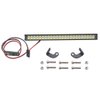 Vgoohobby RC Light Bar Roof Lamp Kit 48 Double Row Lights Compatible with Traxxas Slash Rustler Trx4 Axial SCX10 Tamiya D90 Gen8 1/10 RC Crawler (L Shape Universal Brackets)