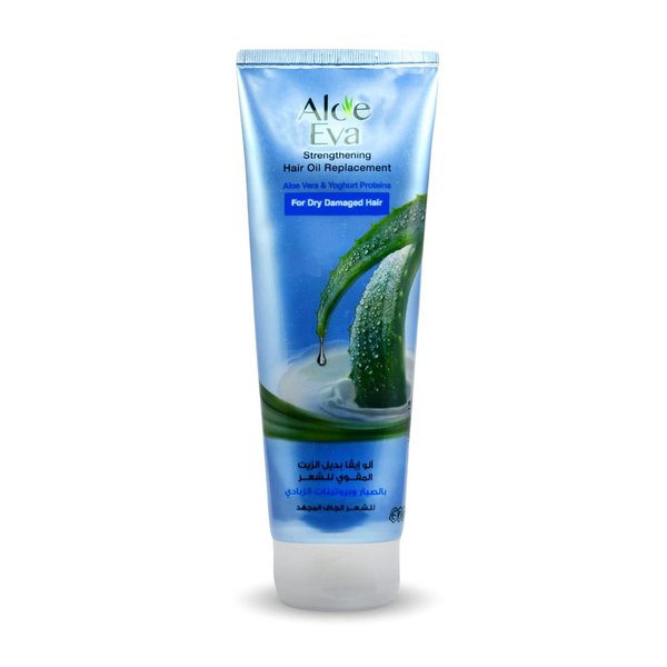 Aloe Eva Hair Oil Replacement With Aloe Vera And Yogurt For Dry Hair Provides Improvement In Softness Of Hair And Manageability (8.45 oz / 250 ml)