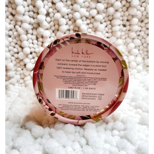Nicole Miller Lip Gloss Set, 6 Pieces, Assorted Shades