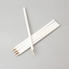 12 PCS Sewing Marking Pencils Water Soluble Tailor's Chalk for Fabric Clothing Cutting Wood-cased Pencil(White)