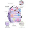 JOYHILL Kids Lunch Box, Insulated Lunch Bag for Teen Girl Boy, Lunch Boxes for Kids with Water Bottle Holder for School, Cute Lunchbox Kawaii Small Lunch Tote Toddler Donut