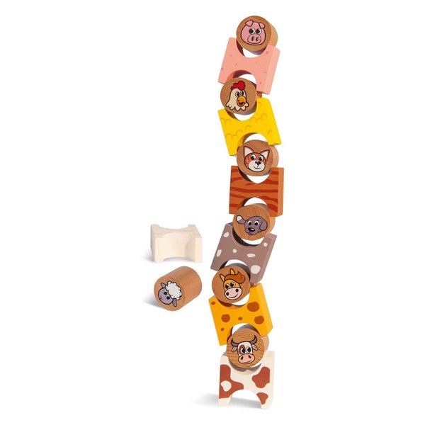 Eichhorn 100005201 Stacking Game, Colourful