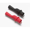 Fluke AC175 Threaded Slide-On Alligator Clip Set with Flexible Boots