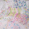 30 Sheets Colorful Flower Nail Art Stickers 3D Self-Adhesive Flower Nail Decals Flower Daisy Bow Stickers with Rhinestones Nail Designs for Women Manicure Tips