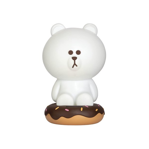 Beast Kingdom Line Friends: Brown's Donut Light-Up Vinyl Piggy Bank