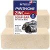 Herblov Pyrithione Zinc Soap Bar for Face & Body, 4oz | Cleanser for Acne, Rosacea, Eczema, Dermatitis, Psoriasis, Itching | Cleansing, Calming Facial Wash | Zinc Soap Bar Made in USA (Pack of 2)