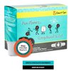 Smart Sips Coffee, White Chocolate Raspberry Coffee, Medium Roast, Gourmet Flavored Coffee Single Serve Pods for Keurig K-Cup Brewers, 24 Count