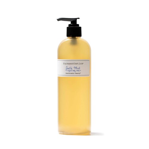 Farmaesthetics Gentle Mint Organic Body Wash 16 oz