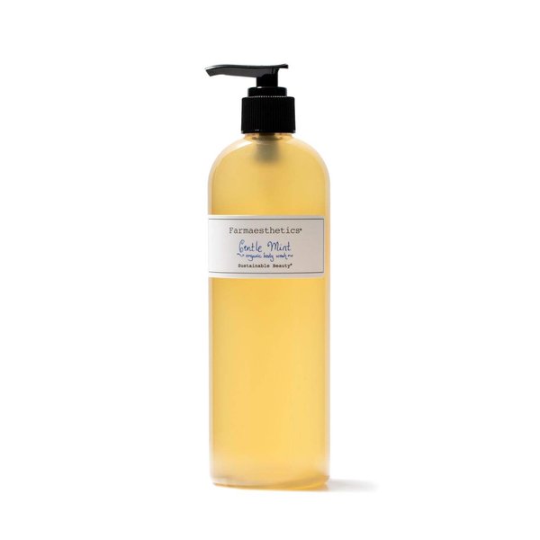Farmaesthetics Gentle Mint Organic Body Wash 16 oz