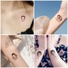 Custom The Groom Face Temporary Tattoos Adult, Personalized Fake Tattoos for Funny Bachelorette Party, Temporary Tattoos for Women,15 Sheets