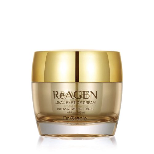 DR.ORACLE Peptide Cream - Wrinkle Repairing Daily Anti-aging Moisturizer for Fine Lines and Wrinkles, Dark spots, All Skin Types, Dry, Sensitive, Mature Skin, 1.69 fl. oz/50ml, Dermatologist Tested