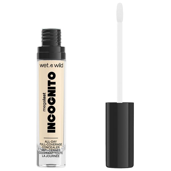wet n wild Mega Last Incognito AllDay Full Coverage Concealer, Fair, 0.18 Ounce