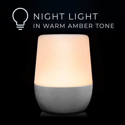 Yogasleep Duet White Noise Sound Machine & Night Light, 30 Natural Sounds, Bluetooth-Wireless Speaker for Travel, Office Privacy, Concentration, Sleep Aid for Adults & Baby, Registry & Nursery Gift