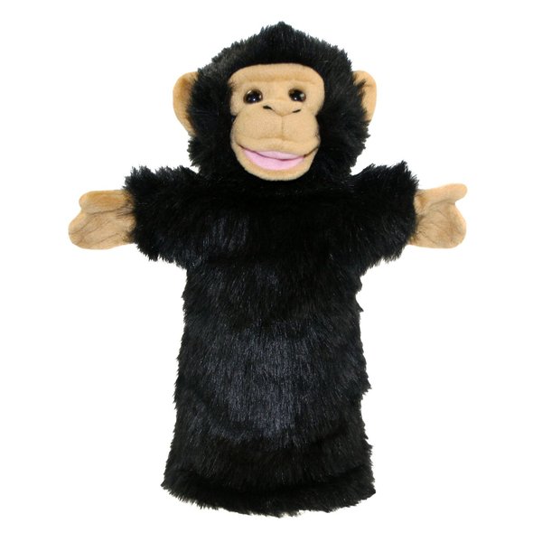 The Puppet Company Long-Sleeves Chimp Hand Puppet, 15 inches
