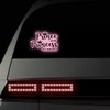 Iprokiu High Intensity Reflective Prince and Princess on Board Sticker for Car Waterproof Baby on Board Car Bumper Window Decal Reflective Safety Sign Kids on Board Car Sticker (Pink)