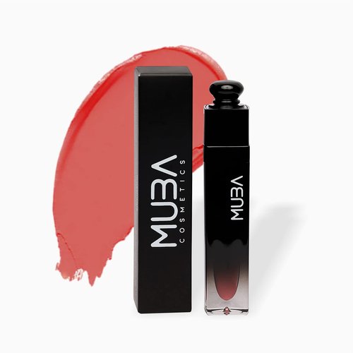 MUBA COSMETICS Liquid Lipstick - 24 Hour Waterproof Long Lasting, None- Transferable & High-Pigment Lip Makeup, Lipstick for Women - Liquid Lipsticks, Perfect Beauty Gifts (Taste Me FBA)