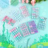 192Pcs Fake Press on Nails for Kids Pre-glue Full Cover Short False Nail Tips Stick on Nails for Kids Children Lovely Gift Girls Nail Art Decoration