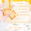 NXJ INFILILA Cuticle Oil Pads 3.3 Fl Oz, 100Pcs Cuticle Oil for Nails, Hydrating Cuticle Oil Ttravel Size for Repaired Cuticles Overnight, Cuticle Repair and Nail Care (Milk & Honey)