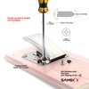 SAMSFX Fish Cleaning Board Tools Fillet Clamp w/Screws Deep-Jaw Fish Tail Clip Board for Scaling Table Bait (Fish Clamp)