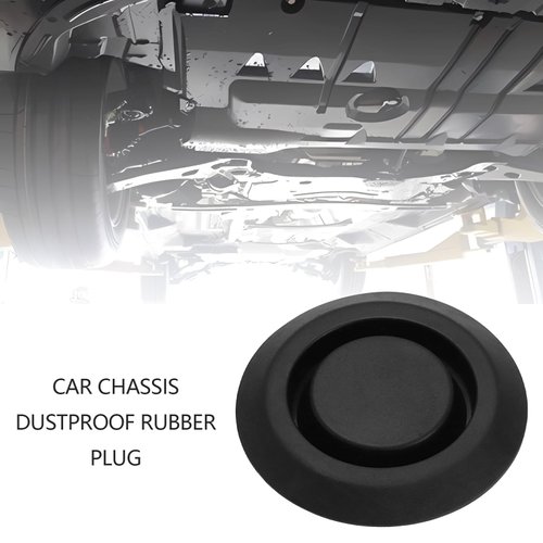The Lord of the Tools 8pcs Rubber Body Floor Drain Plugs Car Chassis Waterproof Dustproof Rubber Stopper Compatible with Jeep Protector Replacement Plug 55177482AA