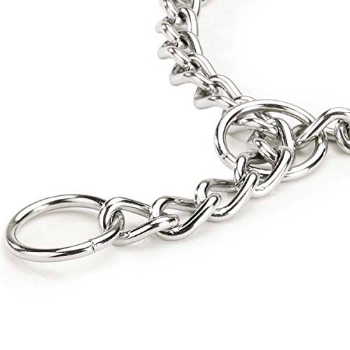 Choke Chain Dog Collar Selections - Steel Training (Light Weight 2 mm 12 Inch)