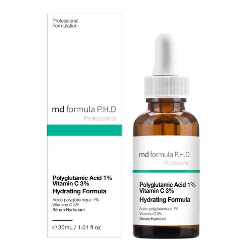 MD Formula Hydrating Serum Polyglutamic Acid 1%, Vitamin C 3%