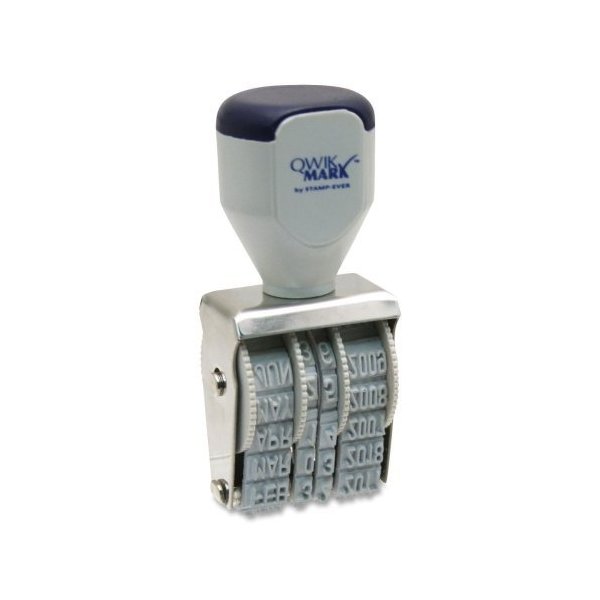 U.S. Stamp & Sign Rubber Date Stamp - 4 Bands - Gray by U. S. Stamp & Sign