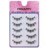 Lashes Eyelashes Lashes Wispy False Eyelashes Natural Eyelashes Mink Lashes, Frihappy Lashes 5 Pairs Frihappy RS39-Sun flower