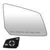 Youxmoto Passenger Right Side Mirror Glass Replacement for 2007-2016 GMC Acadia/Chevy Traverse/Saturn Outlook, with Backing Plate Heated Glass, Replaces ‎15951928, 25990004