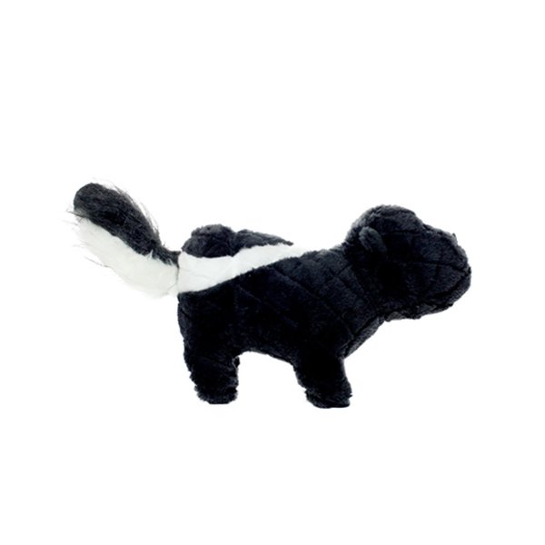 MIGHTY-Nature Skunk-Squeaker-Multiple Layers. Made Durable, Strong & Tough. Interactive Play Dog Toy (Tug, Toss & Fetch). Machine Washable & Floats.