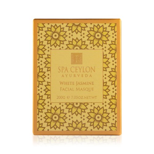SPA CEYLON White Jasmine Facial Masque | lluminating Hydration | Natural Cleansing Face Mask | Suitable for Normal to Dry Skin