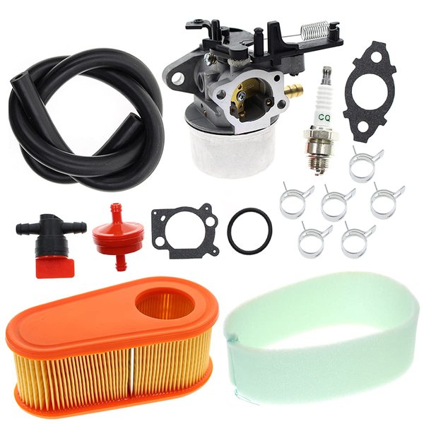 Carbhub 591137 Carburetor for 591137 590948 775EX Lawn Mower Engine Carb 795066 796254 with Air Filter - 590948 775EX Carb