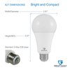 Great Eagle 50/100/150W Equivalent 3-Way A21 LED Light Bulb 2700K Warm White Color (2-Pack)