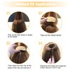 2Pcs Charming Bump It Up Volume Inserts Hair Comb Do Beehive Hair Style Tool Hair Pads Do Beehive Hair Base Styling Clip Accessories for Women Lady GirL (Beige)