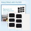 Refrigerator Air Filter Replacement for Frigidaire PAULTRA2 Pure Air Ultra II - Compatible with Electrolux ELPAULTRA2 - Freshen Your Fridge with Activated Carbon Air Filter - 3 Packs