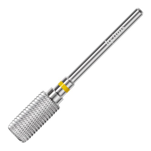 HYTOOS Safety Nail Drill Bits, 13mm Barrel Dust Proof D4S Cut Nail Bit, Right-handed 3/32 Carbide Drill Bits for Nails, Electric Manicure Drills Removal Gel,XF
