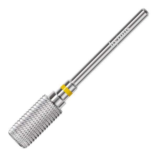 HYTOOS Safety Nail Drill Bits, 13mm Barrel Dust Proof D4S Cut Nail Bit, Right-handed 3/32 Carbide Drill Bits for Nails, Electric Manicure Drills Removal Gel,XF