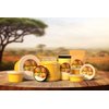 Raw African Shea Butter 12 oz Yellow/Gold Grade A 100% Pure Natural Unrefined Fresh Moisturizing, Ideal for Dry and Cracked Skin. It can be used in the Body, Hair and Face.