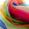 AIVIAI Dance Scarves, 12 Colors 24 PCS Juggling Scarves for Kids Play Dancing Music Scarfs Colorful Silk Actives Scarves for Toddlers Children Movement