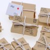 Toyvian 1:12 Scale Mini Mailbox Toy, Dollhouse Wooden Postbox Miniature Newspaper Ornaments Mini Envelope Model Dollhouse Furniture Accessories