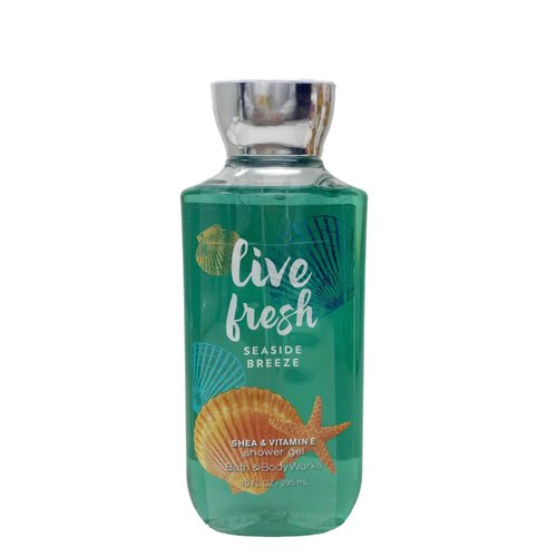 Generic Bath and Body Work Live Fresh Seaside Breeze - Pack of Two - Shower Gel