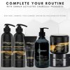 OMWAH - Body Wash Infused with Activated Charcoal, Argan Oil, and Tea Tree (23.66 oz)