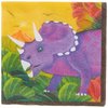 Amscan 509766 Prehistoric Dinosaurs Beverage Napkins, 16 pcs, Party Favor