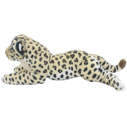 TAGLN The Jungle Animals Stuffed Plush Toys Tiger Leopard Panther Lioness Pillows (Brown Leopard, 19 Inch)
