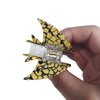 Cute Tropical Fish Hair Clip,Acetate Claw Clips,Hair Clips for Women,Marble Yellow