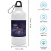 Vegan Definition Typography Water Bottles Funny Vegan Quote Water Bottles Stainless Steel 20 OZ Portable Cycling Water Bottle with Hanging Buckle for Cycling Fitness Sports Fits Most Bike Cages