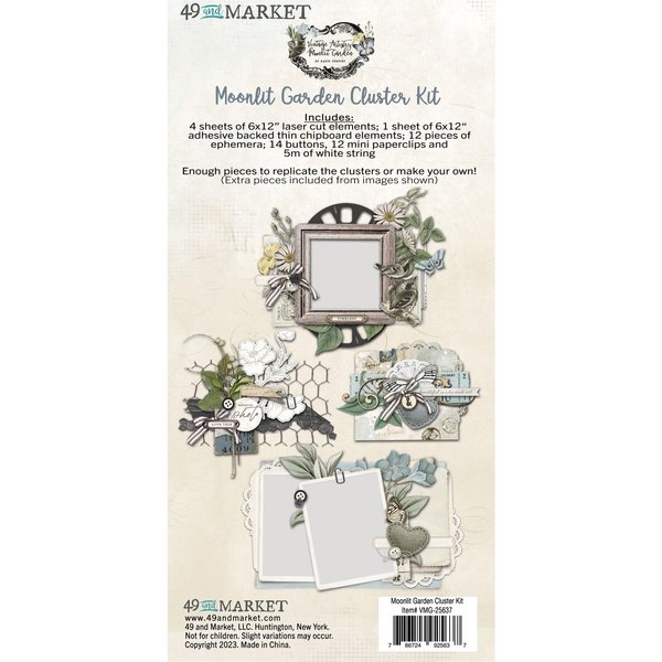 49 And Market Cluster Kit-Vintage Artistry Moonlit Garden
