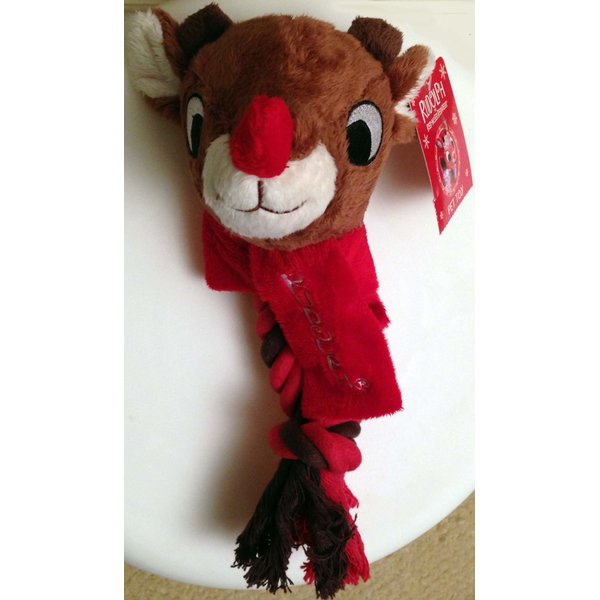Rudolph the Red Nosed Reindeer Dog Rope Chew Toy