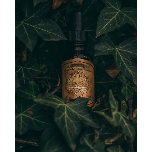 THE VINTAGE GROOMING CO. Mustache Wax Remover Oil Night Fury by Death Grip - Get Wax Out Of Your Handlebar Moustache Or Beard